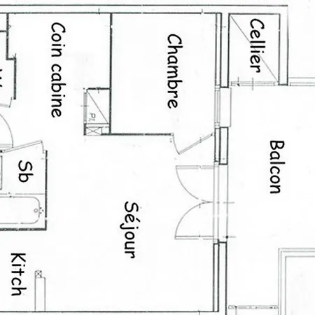 Luchon 2 Pieces 4 Pers Avec Balcon Et Parking, Pres Centre-ville Et Thermes - Fr-1-313-127 דירה *